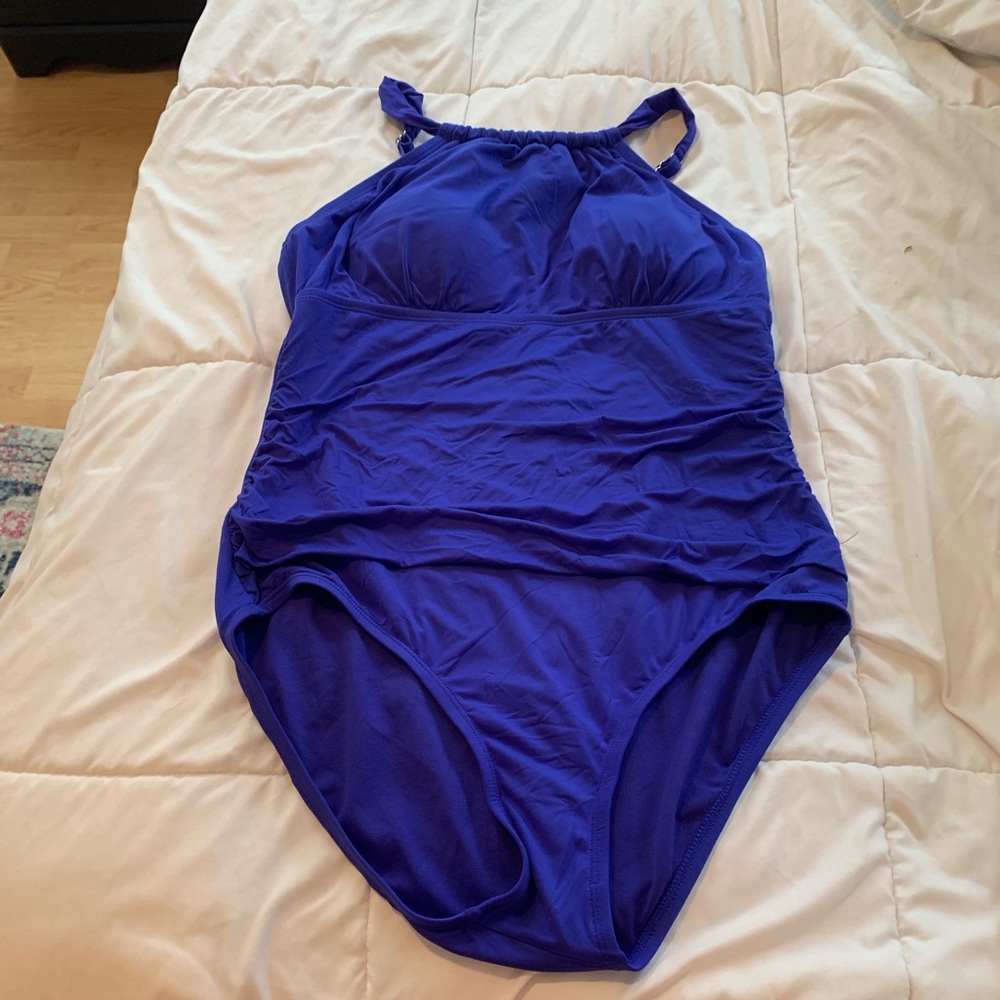 Like new royal blue swimsuit!